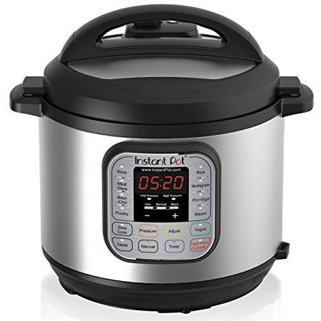 Instant Pot Duo 7-in-1 Multi-Use Programmable Pressure Cooker, Slow Cooker, 6 Quart | 1000W