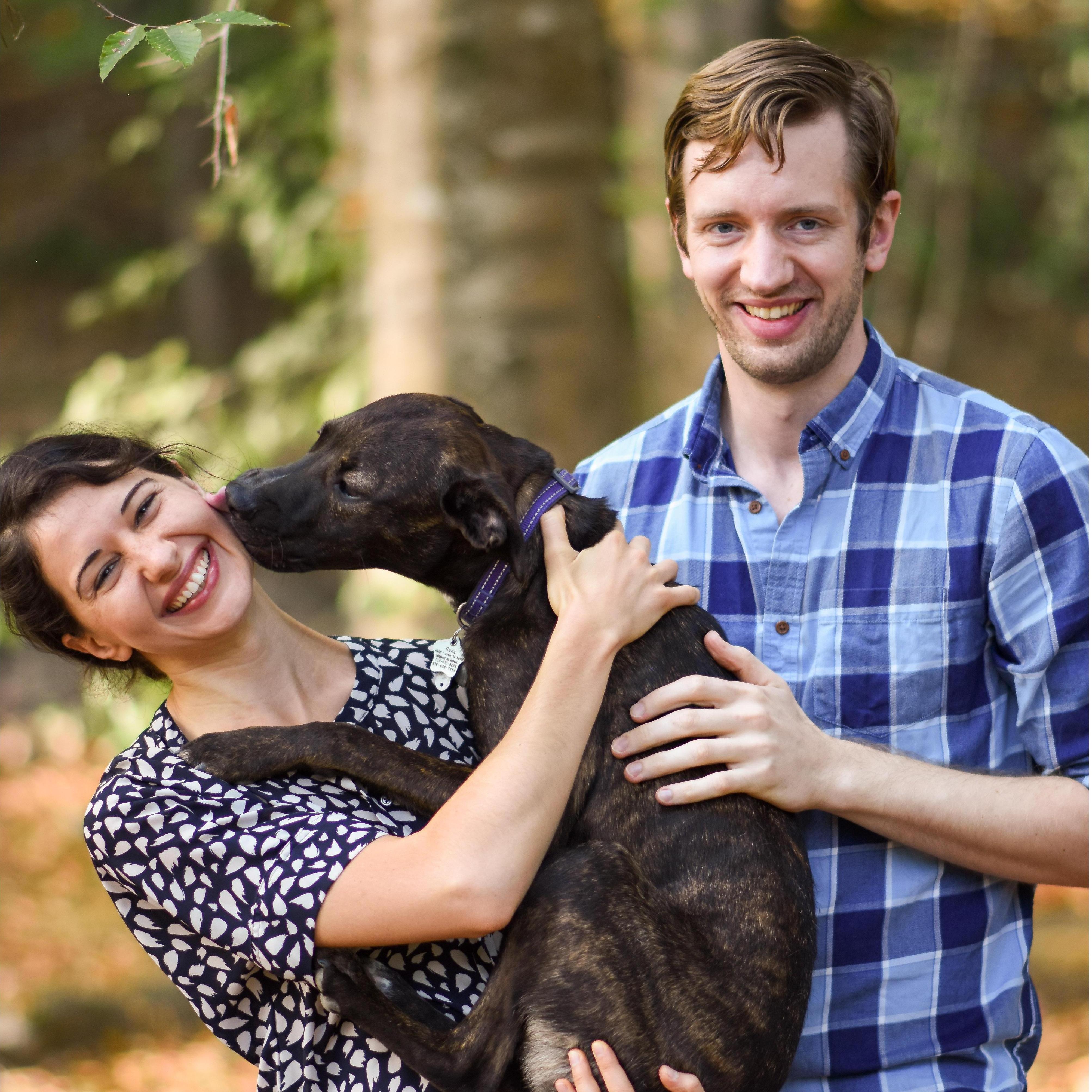 If you know the secret to getting a normal photo with your dog, we're all ears... (Carolina North Forest, September 2019)
