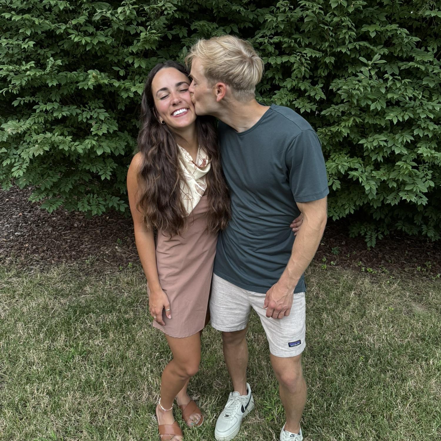 Celebrating at Rory's housewarming!