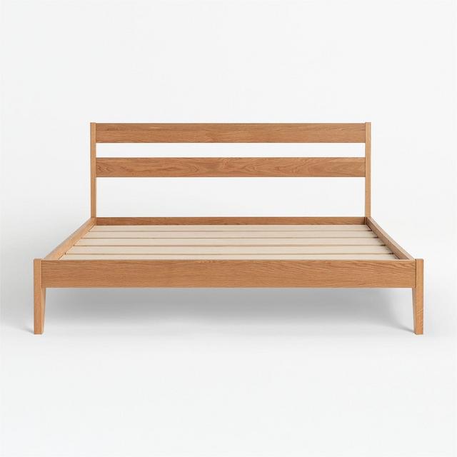 Tuft & Needle California King Solid Oak Bed
