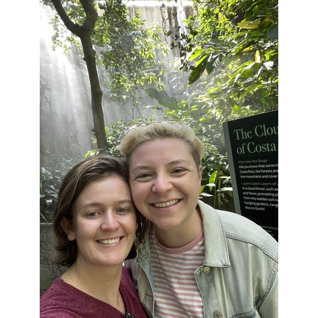 Likely our 2nd official date - the Cleveland Botanical Gardens
