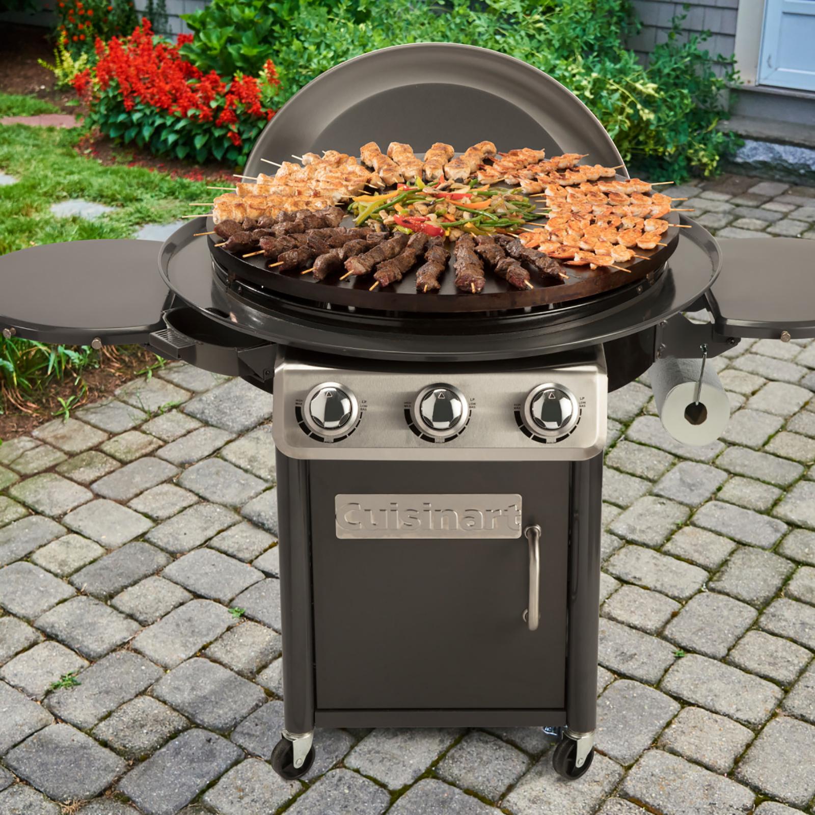 Cuisinart Grill, 3-Burner Deluxe Outdoor Griddle | Zola