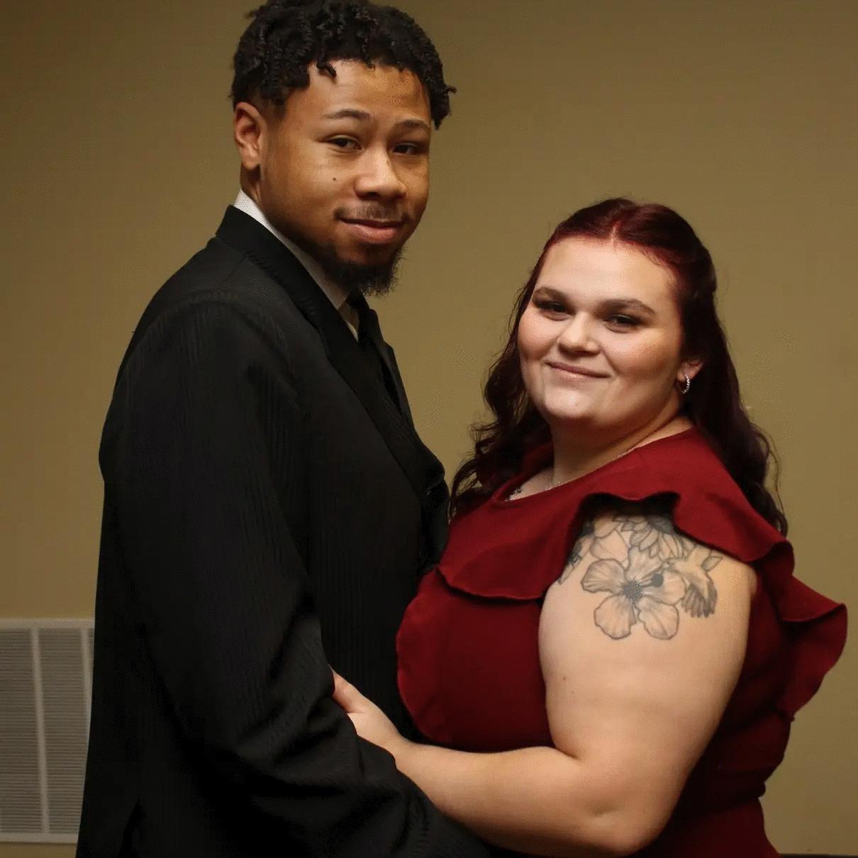 at my moms wedding