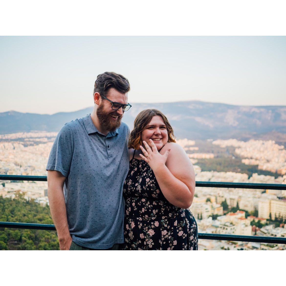 After Colleen said yes!