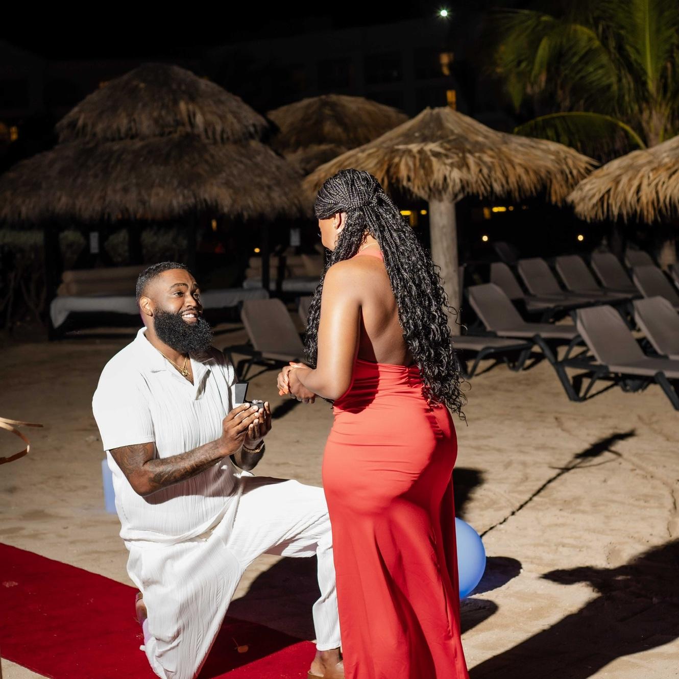 Amani asked Crystal to Marry him in Jamaica