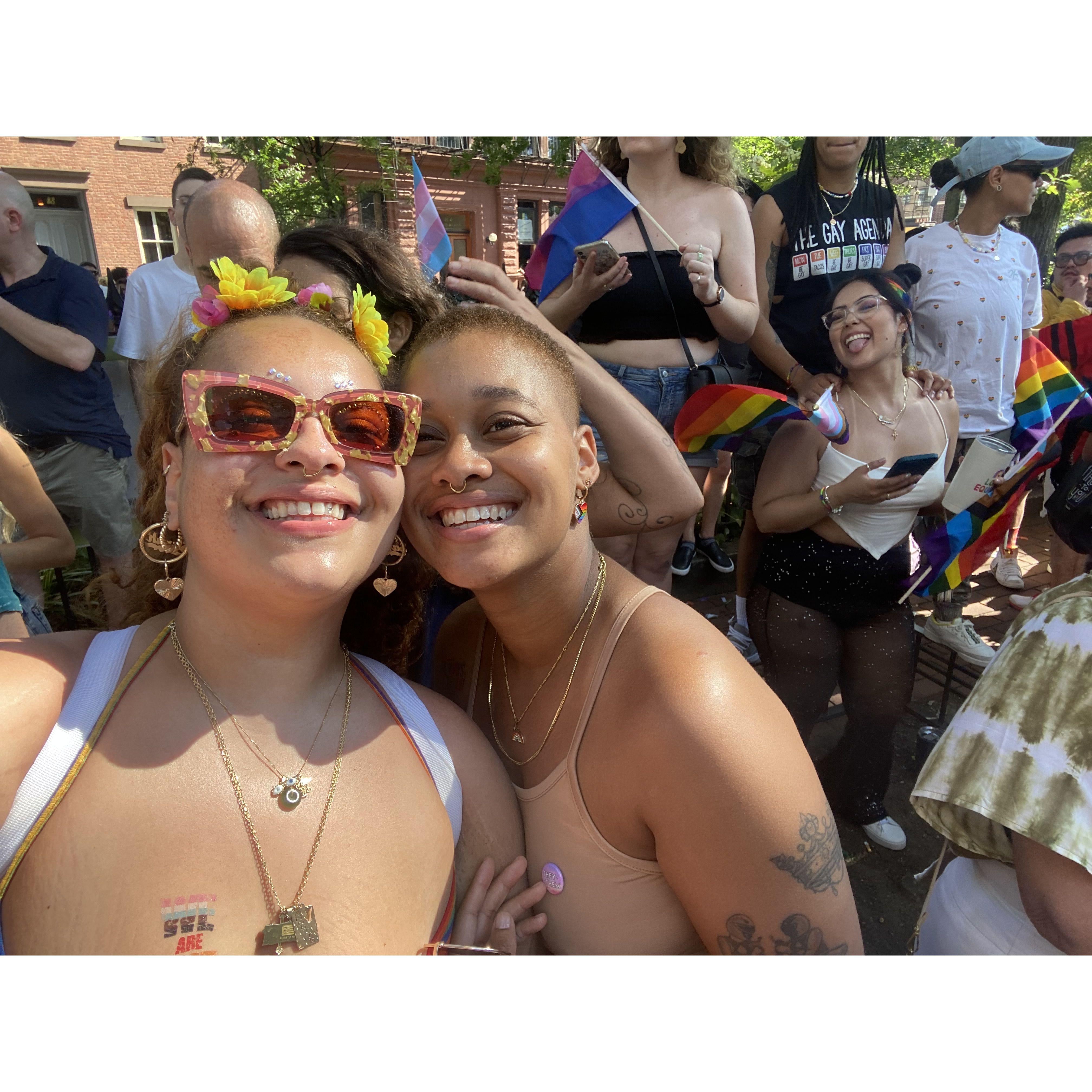 Our favorite holiday, the Gay Pride Parade! June 26, 2022