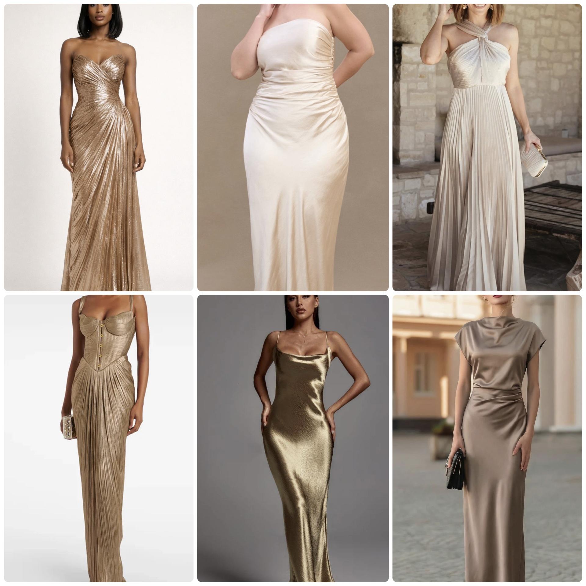 Beautiful colors that can be worn to this event. 😍🥂