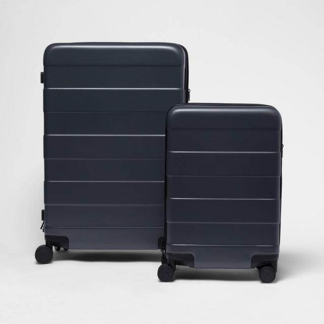 2pc Hardside Luggage Set Gray - Made By Design™