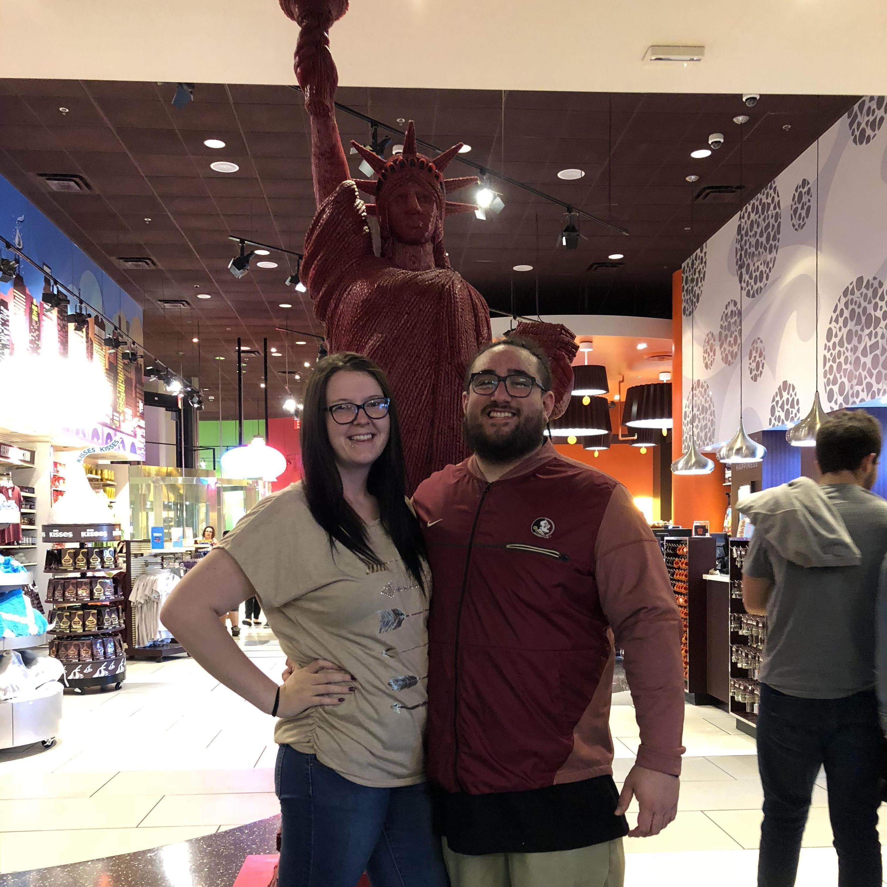 Taken November 2018. As many times as I've been to Vegas, this was the first time I had visited the Hershey Chocolate Factory! It was Ian's first time too so that was fun to experience together! 🍫