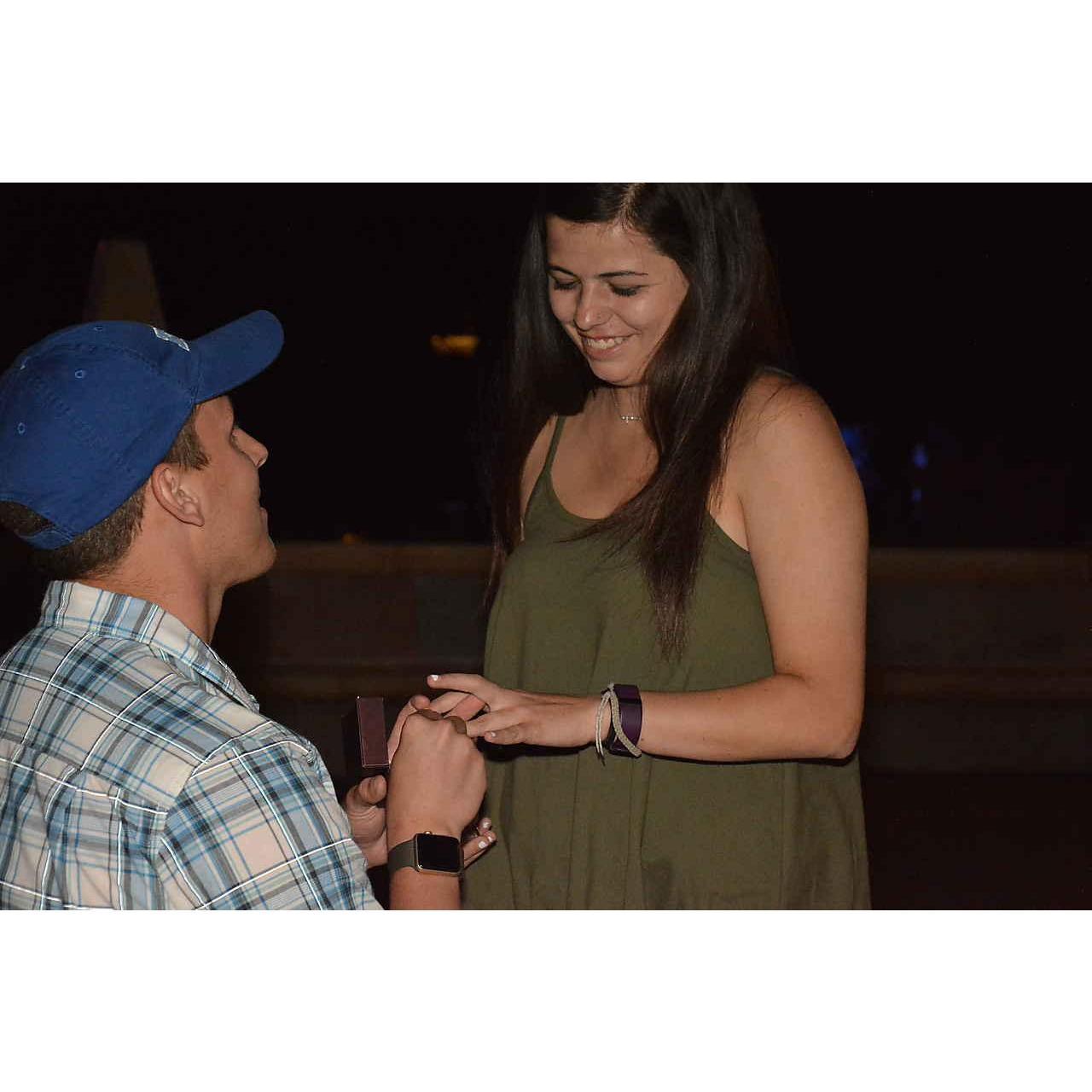 When we got engaged