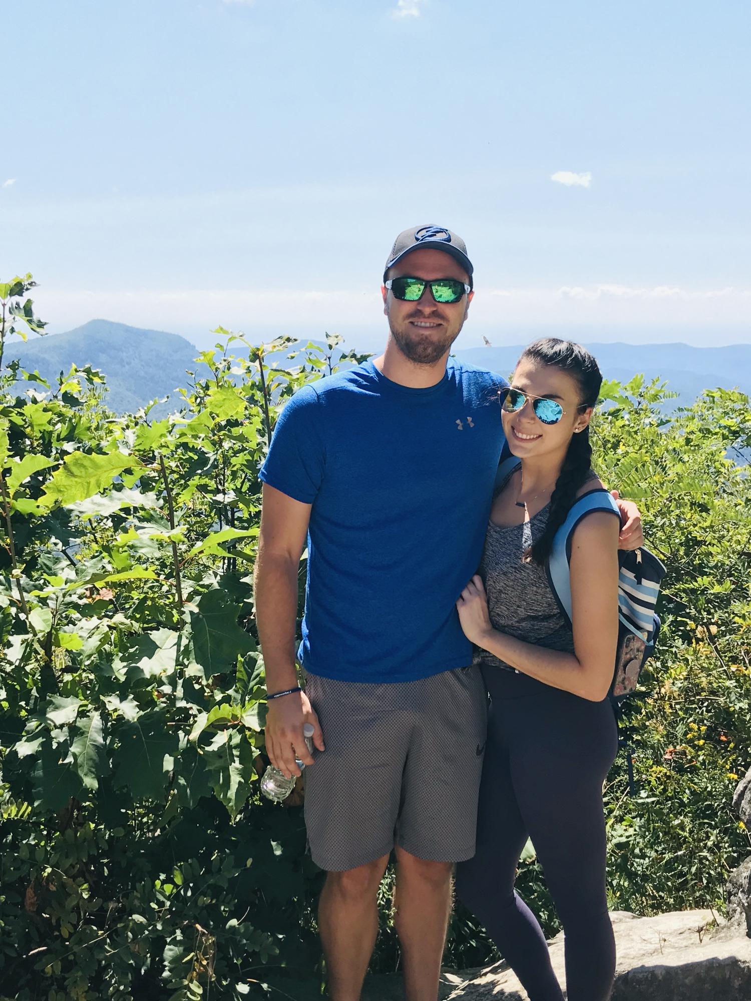 Turning into a sporty future wifey one hike at a time