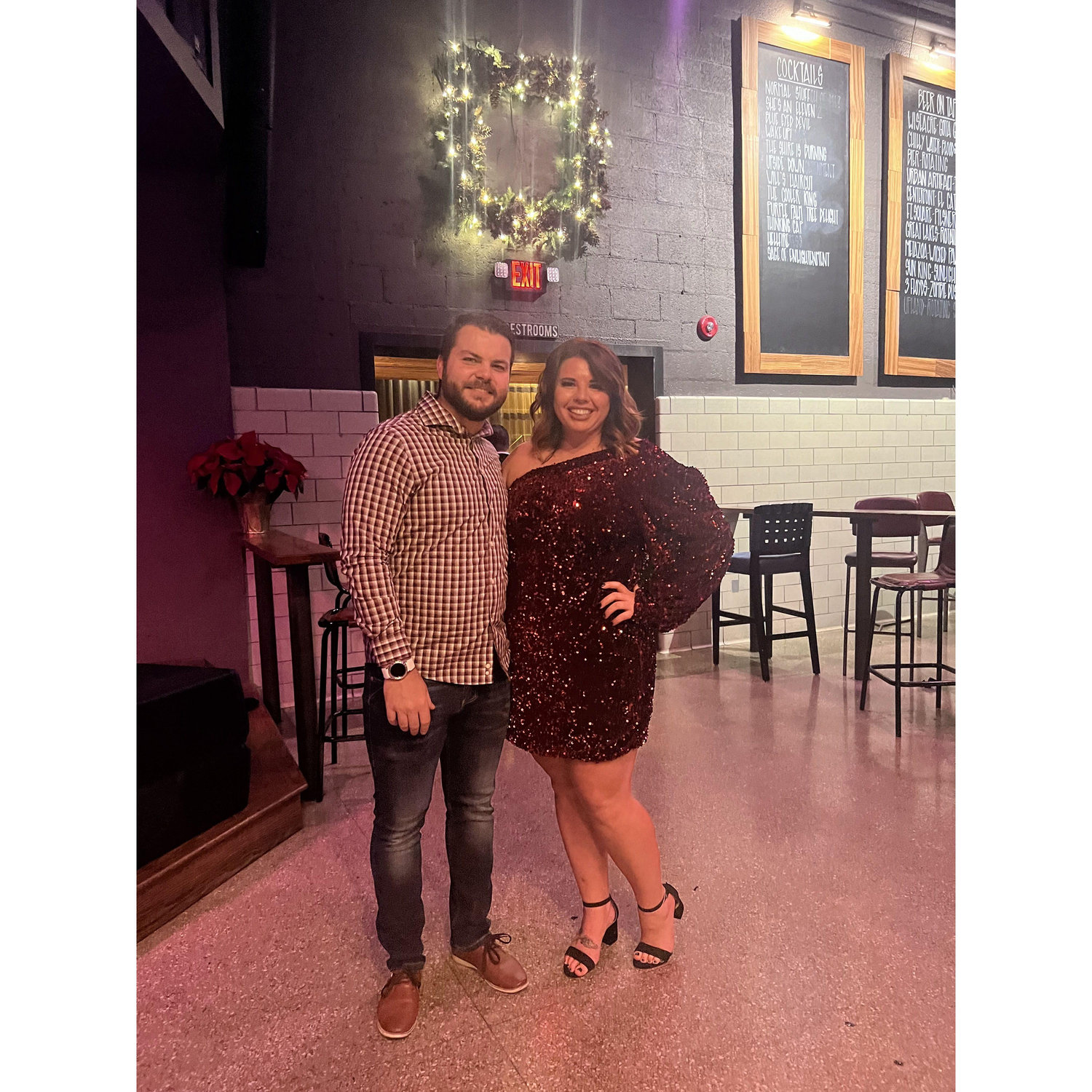 Christmas party 2022. Always an opportunity to get dressed up.