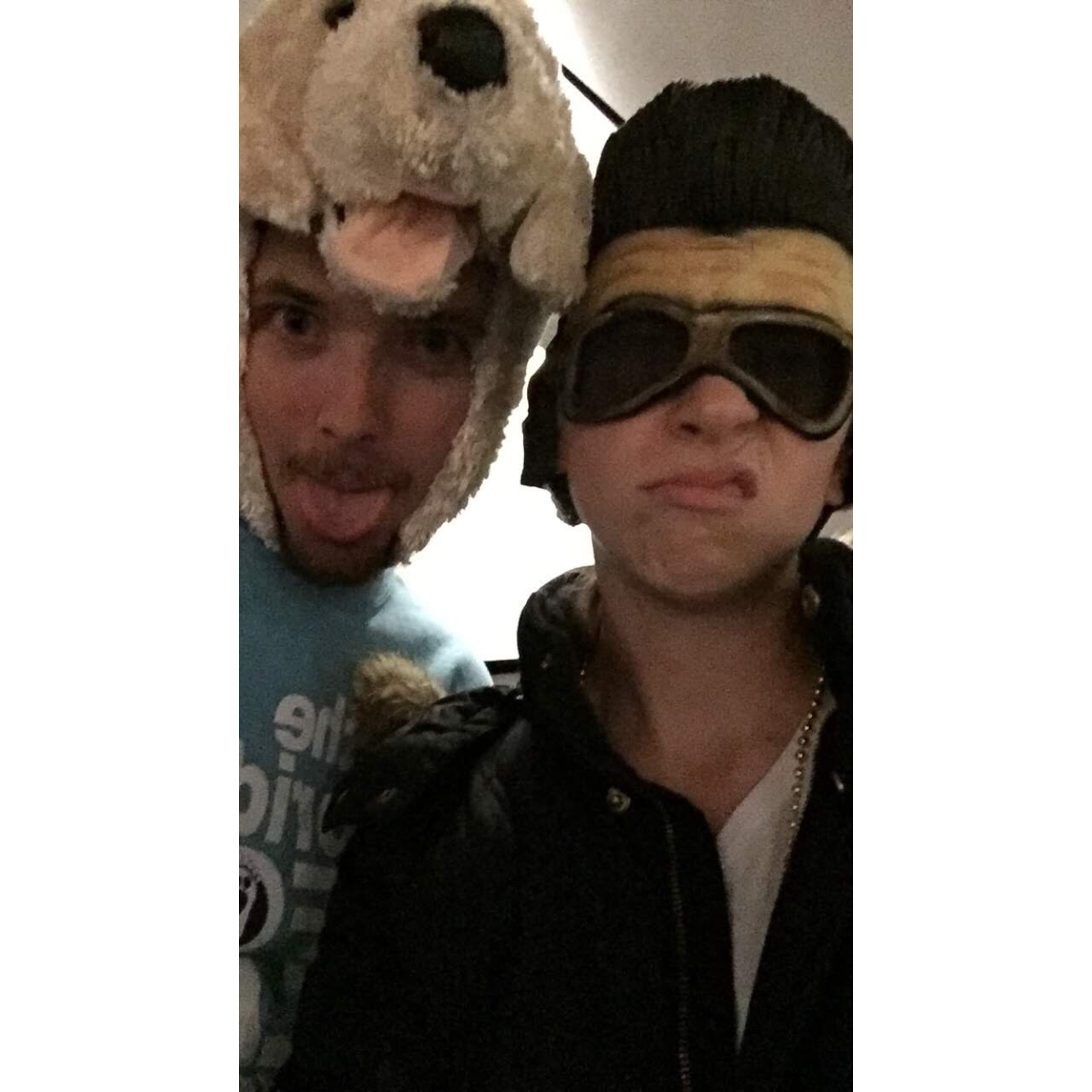 Halloween 2017- Elvis and her Hound Dog!