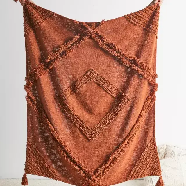 Aden Tufted Throw Blanket