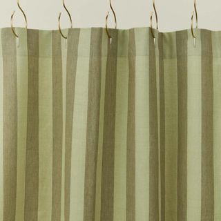 Essential Striped Shower Curtain