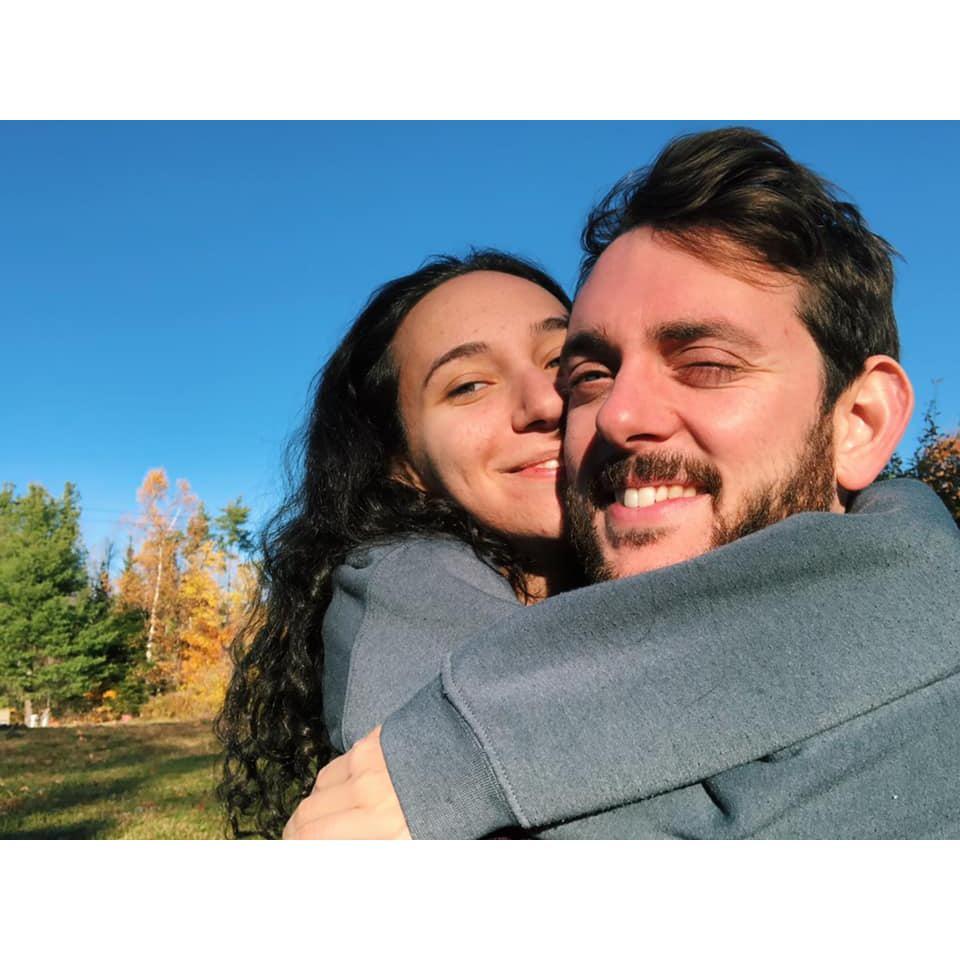Our first getaway together to a little Airbnb in upstate NY - on Naomi's 22nd birthday.