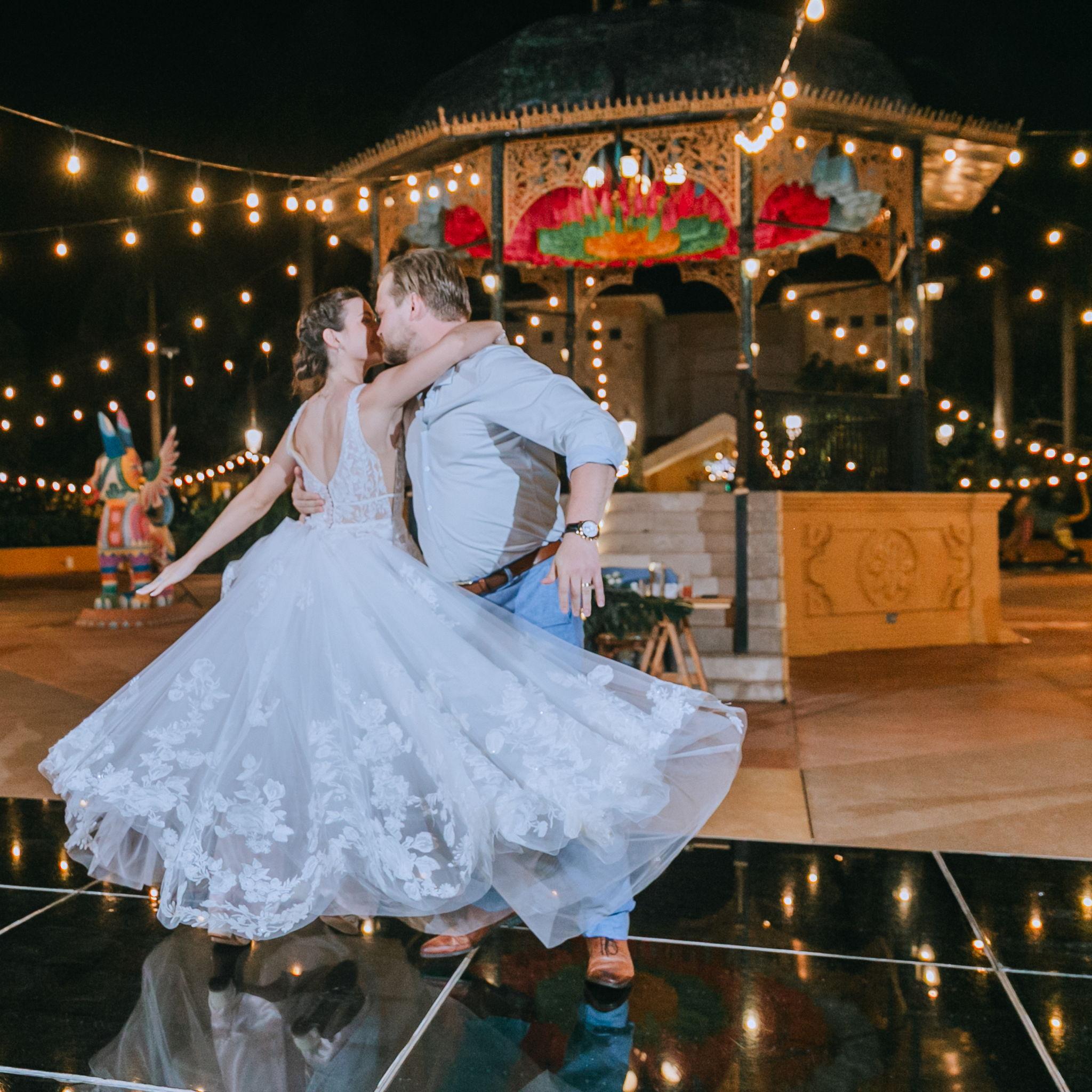 We danced our first dance as a married couple to Time in a Bottle by Jim Croce.