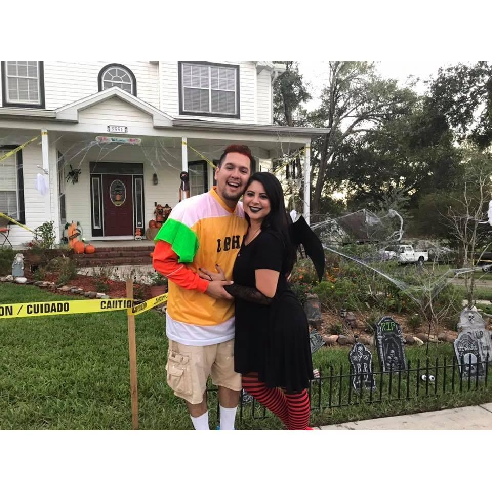 Mavis and Johnny from Hotel Transylvania! Halloween of 2018!
