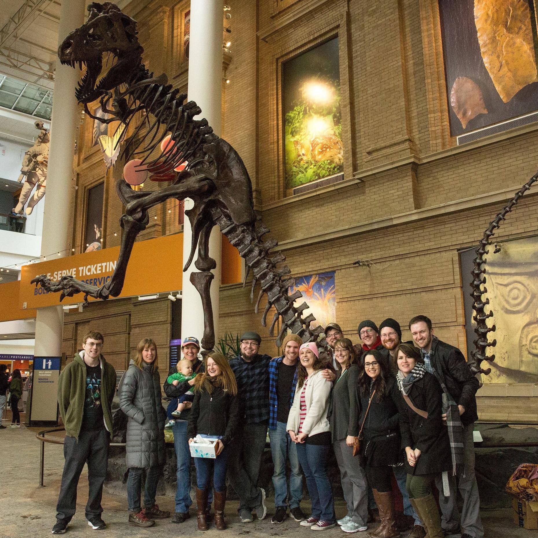 All our friends that helped make the scavenger hunt proposal a reality! Thanks everyone!