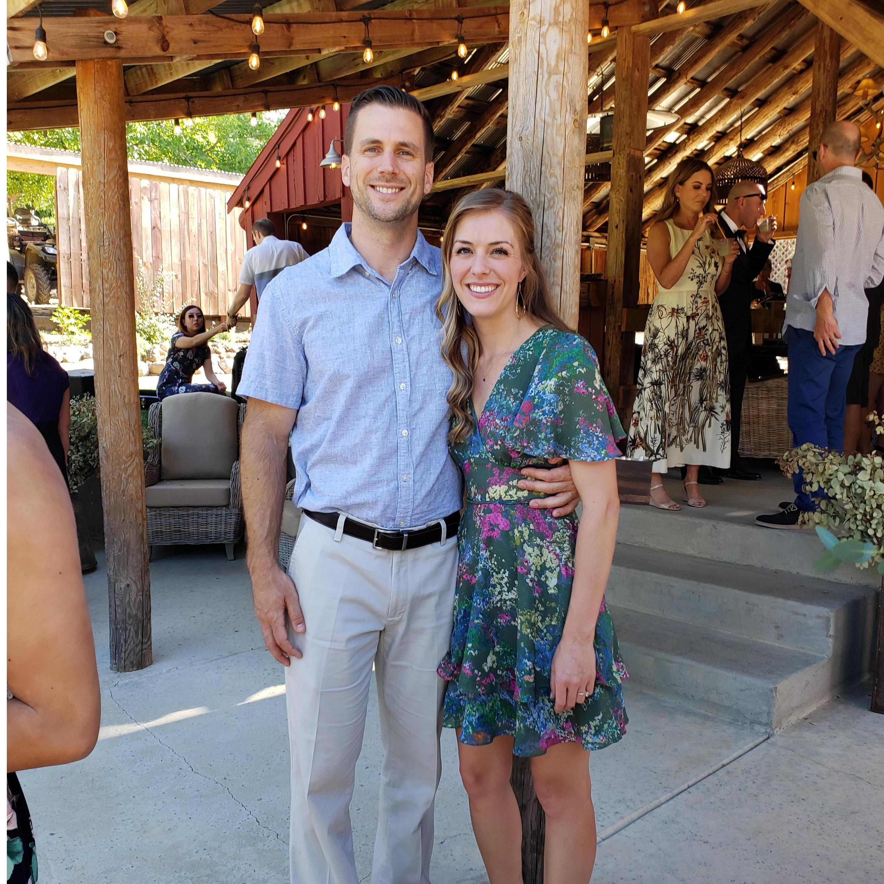 Anna and Jerry's wedding.