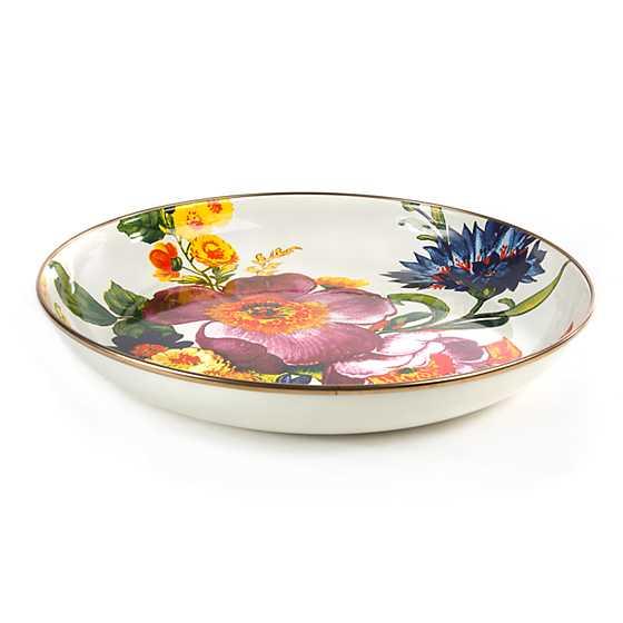 Flower Market Abundant Bowl - White