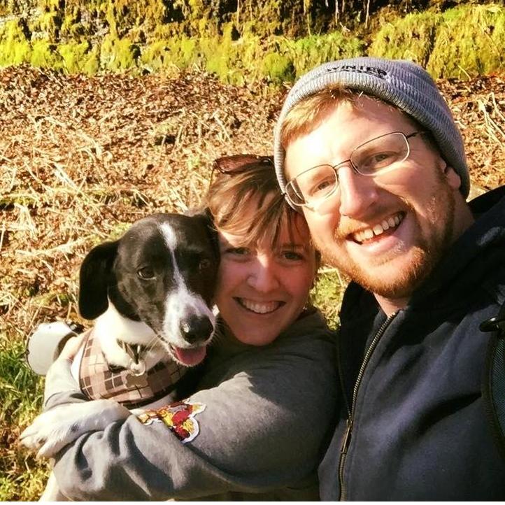 One of our first trips together to Menominee, WI.