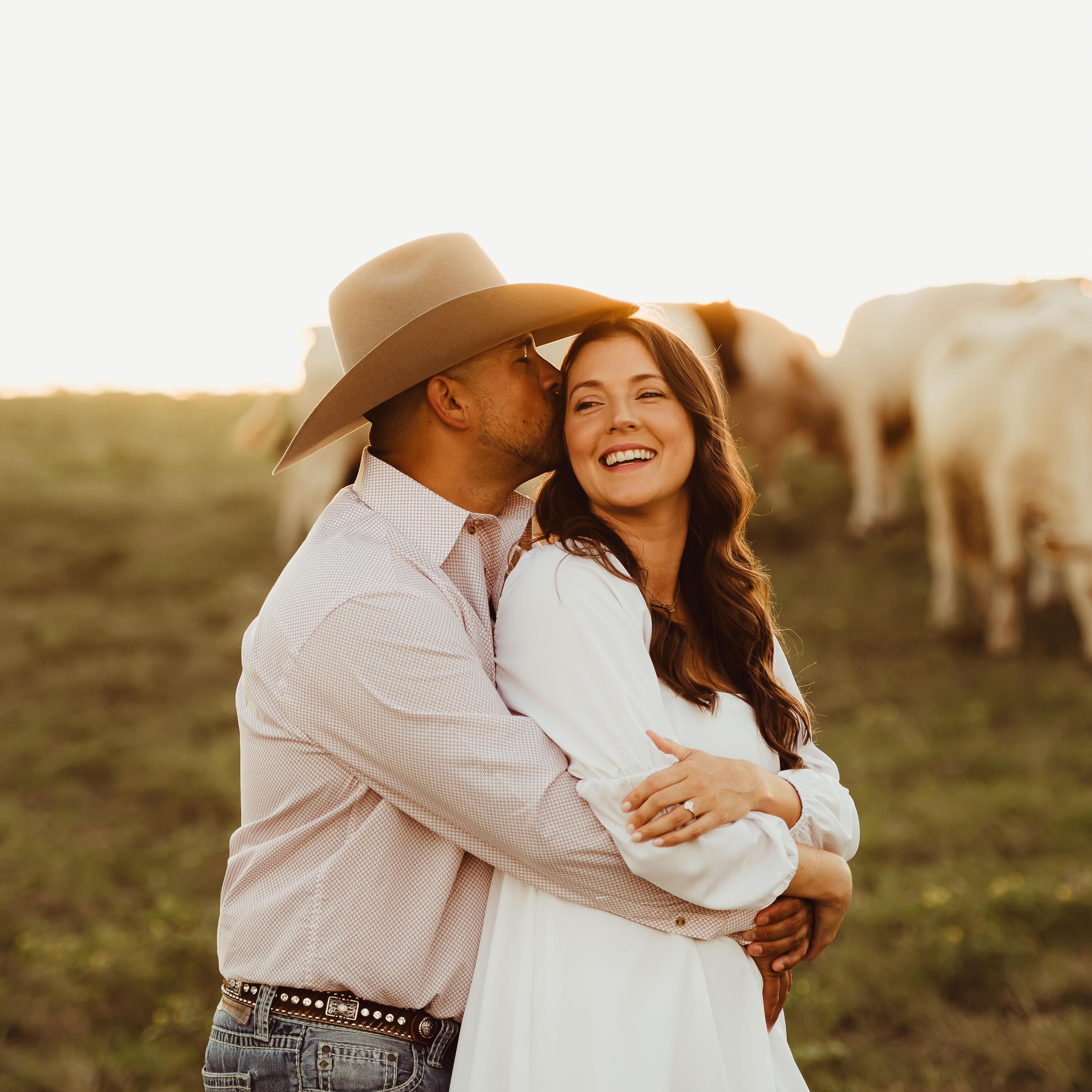 The first photo we received from our engagement shoot.