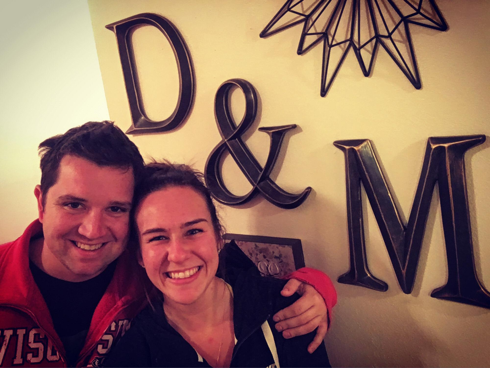 Dan moving in in Milwaukee after returning from Peace Corps!