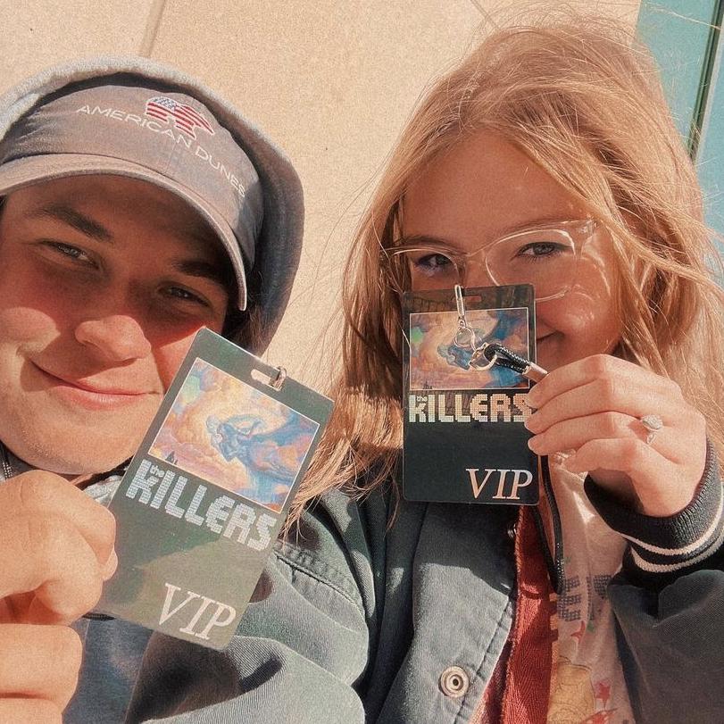 One of many concerts we've been to together!