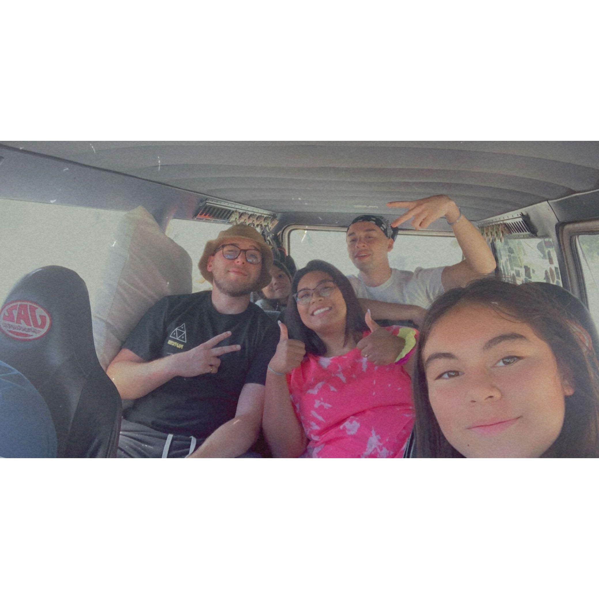 Our first camping trip with Alex's family.