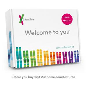 23andMe DNA Test - Health + Ancestry Personal Genetic Service - 75+ Online Reports - includes at-home saliva collection kit