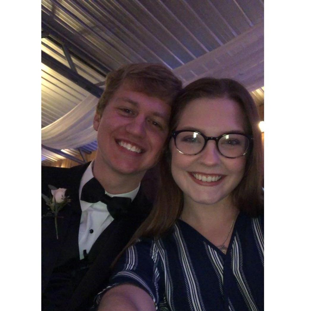 Our first date was his brother's wedding. It was also the day I met his whole family lol