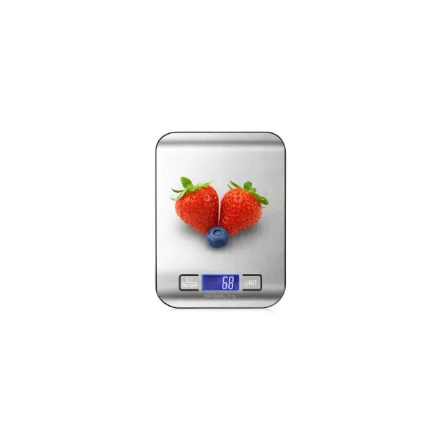 Garnen Digital Food Scale 1g-5kg, Kitchen Scales Digital Weight Grams and Ounces, LCD Display Scale for Food Baking Cooking Meal Prep
