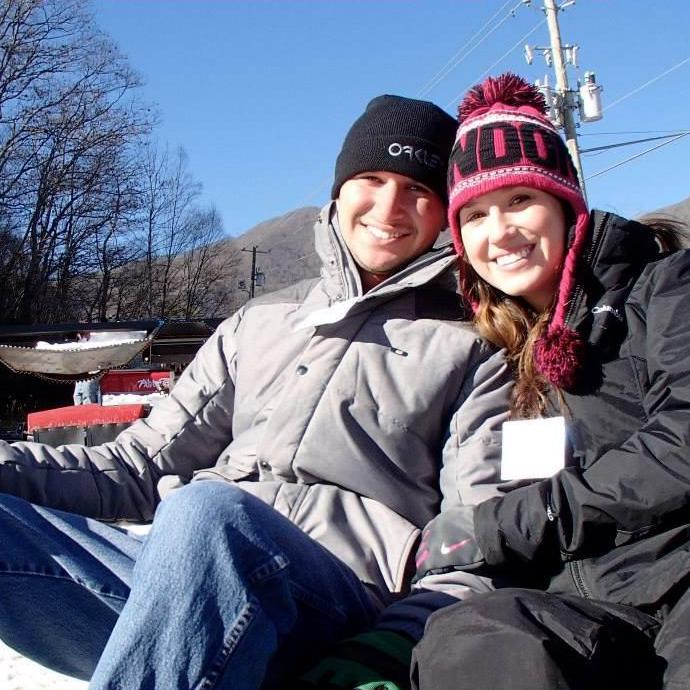 {Thanksgiving 2013} Snow tubing in Byrson City, NC.