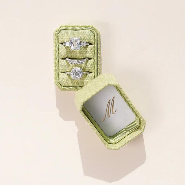 Linen Ring Box