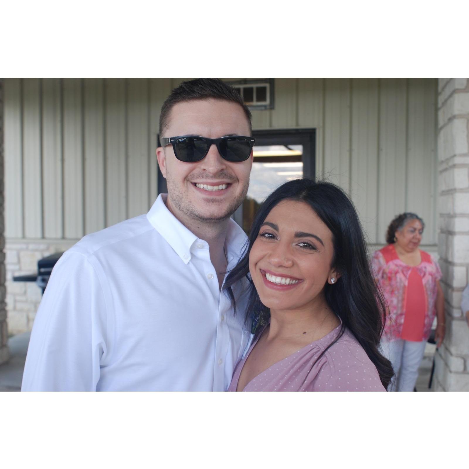Matt's mama's wedding May 2019