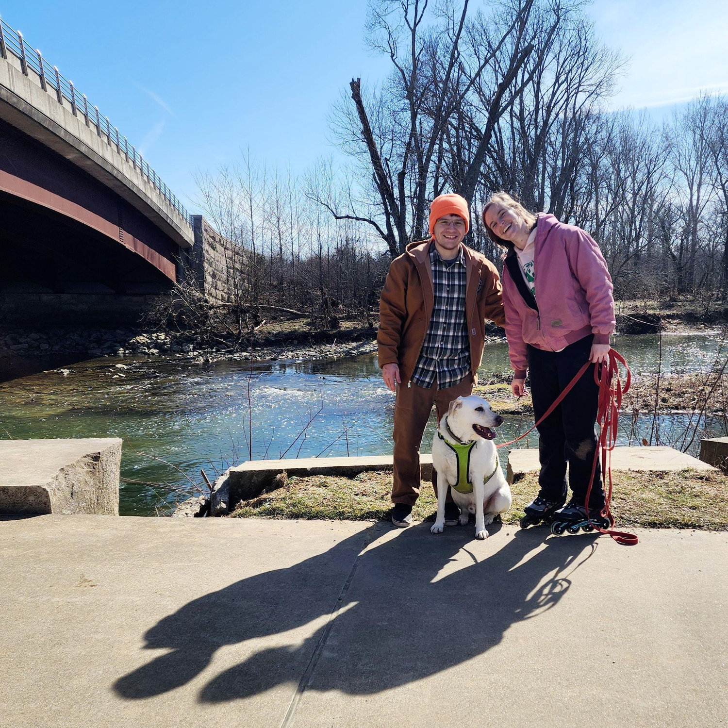 We love taking squid for long walks!