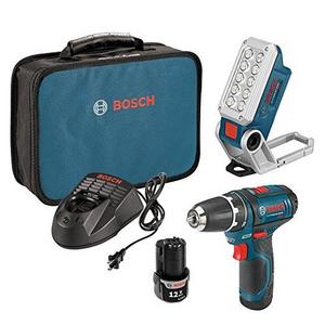 Bosch 12-Volt Max 3/8-Inch 2-Speed Drill/Driver Kit PS31-2A with 2 Lithium-Ion Batteries, 12V Charger and Carrying Case