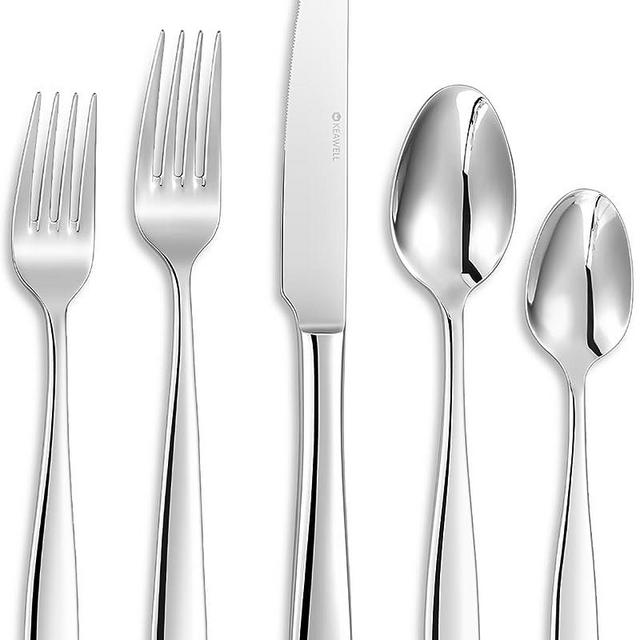 KEAWELL Premium 20-Piece Louis Silverware Set, 18/10 Stainless Steel, Service for 4, Fine Flatware Set, Dishwasher Safe
