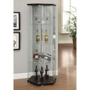Coaster Company Glass Contemporary Curio Cabinet