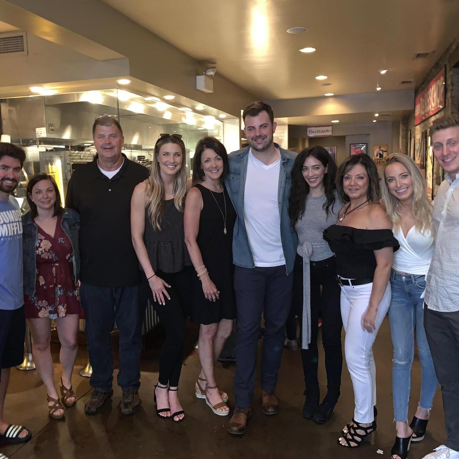 The celebration surprise crew!
