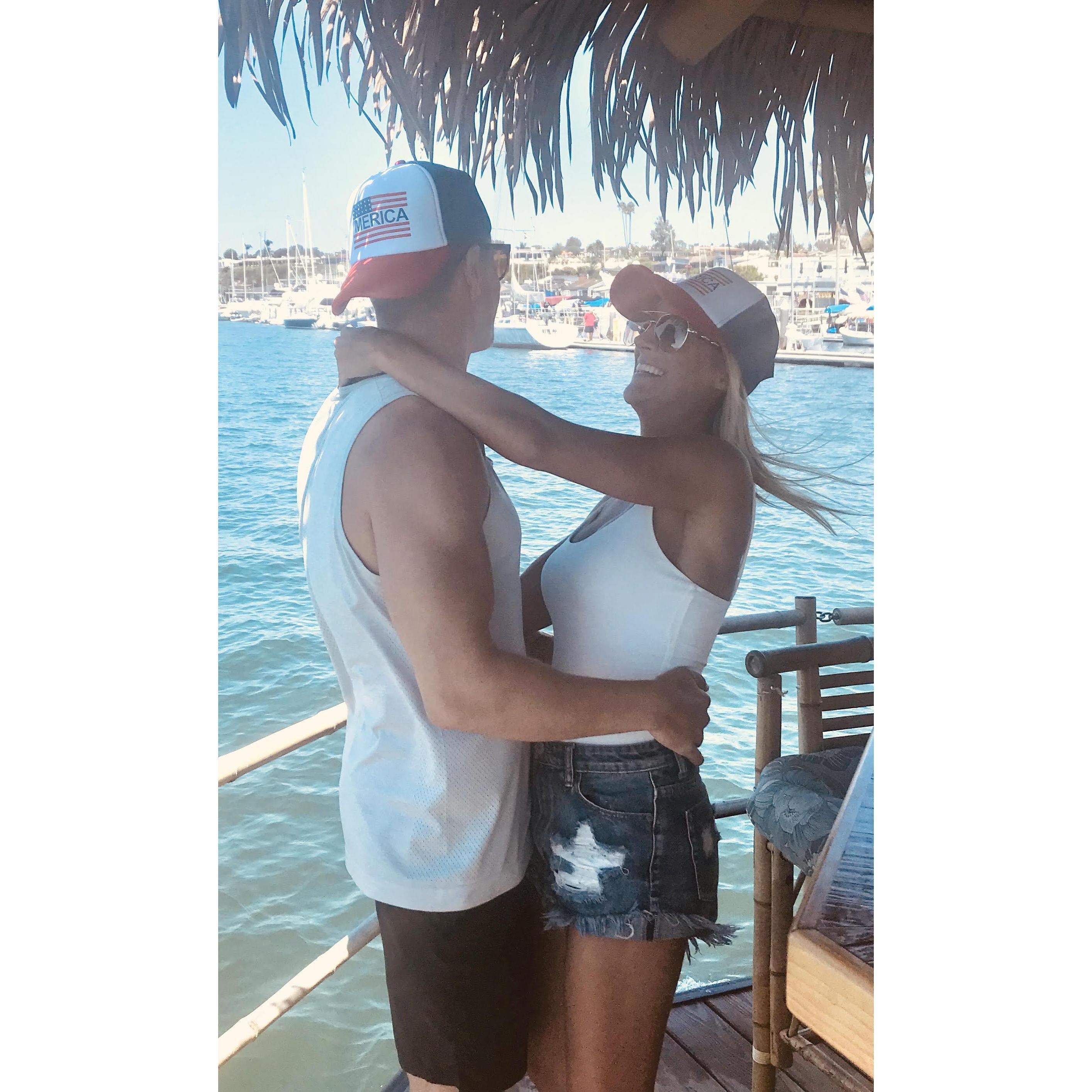 Newport Tiki Boat