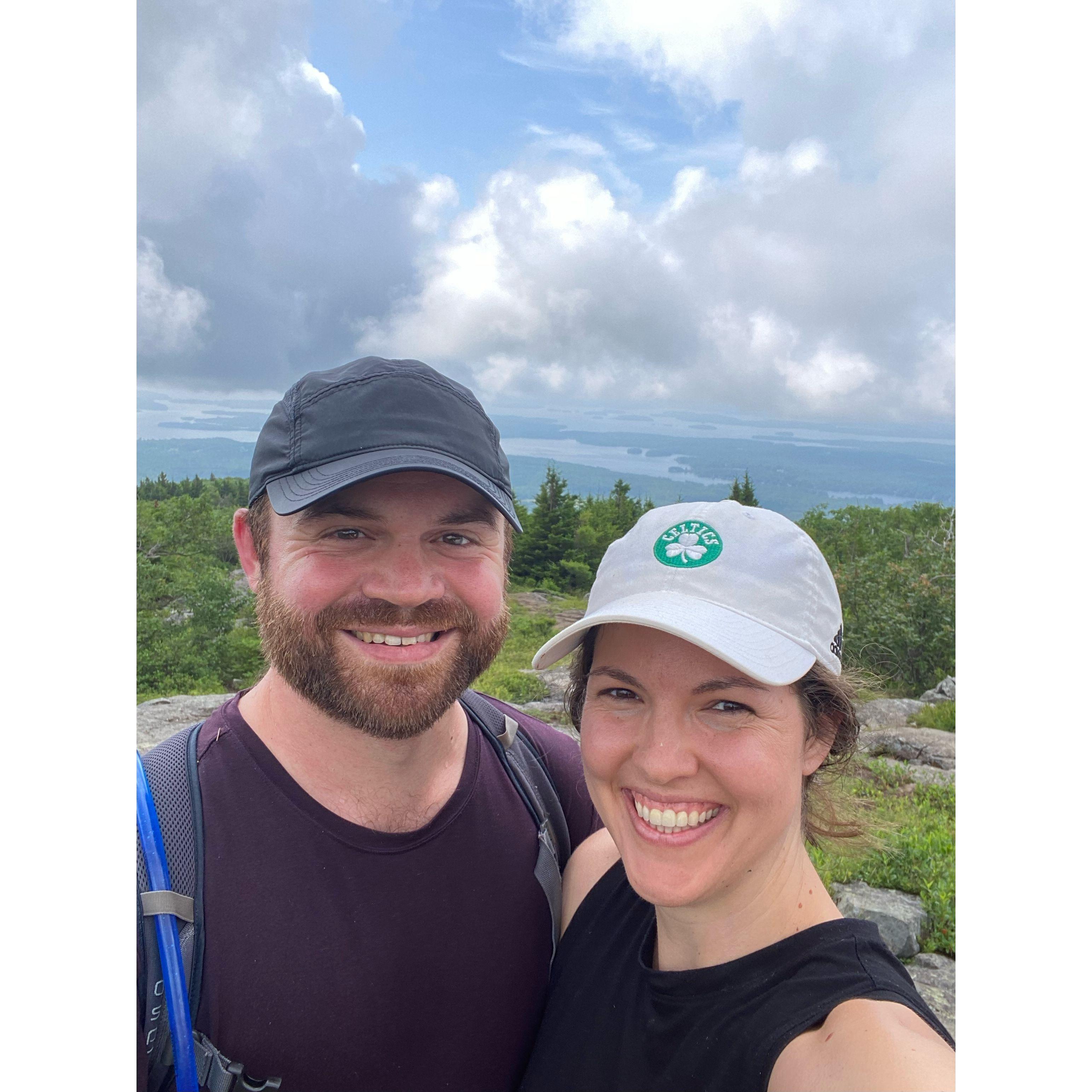 Hiking Mt. Roberts in New Hampshire