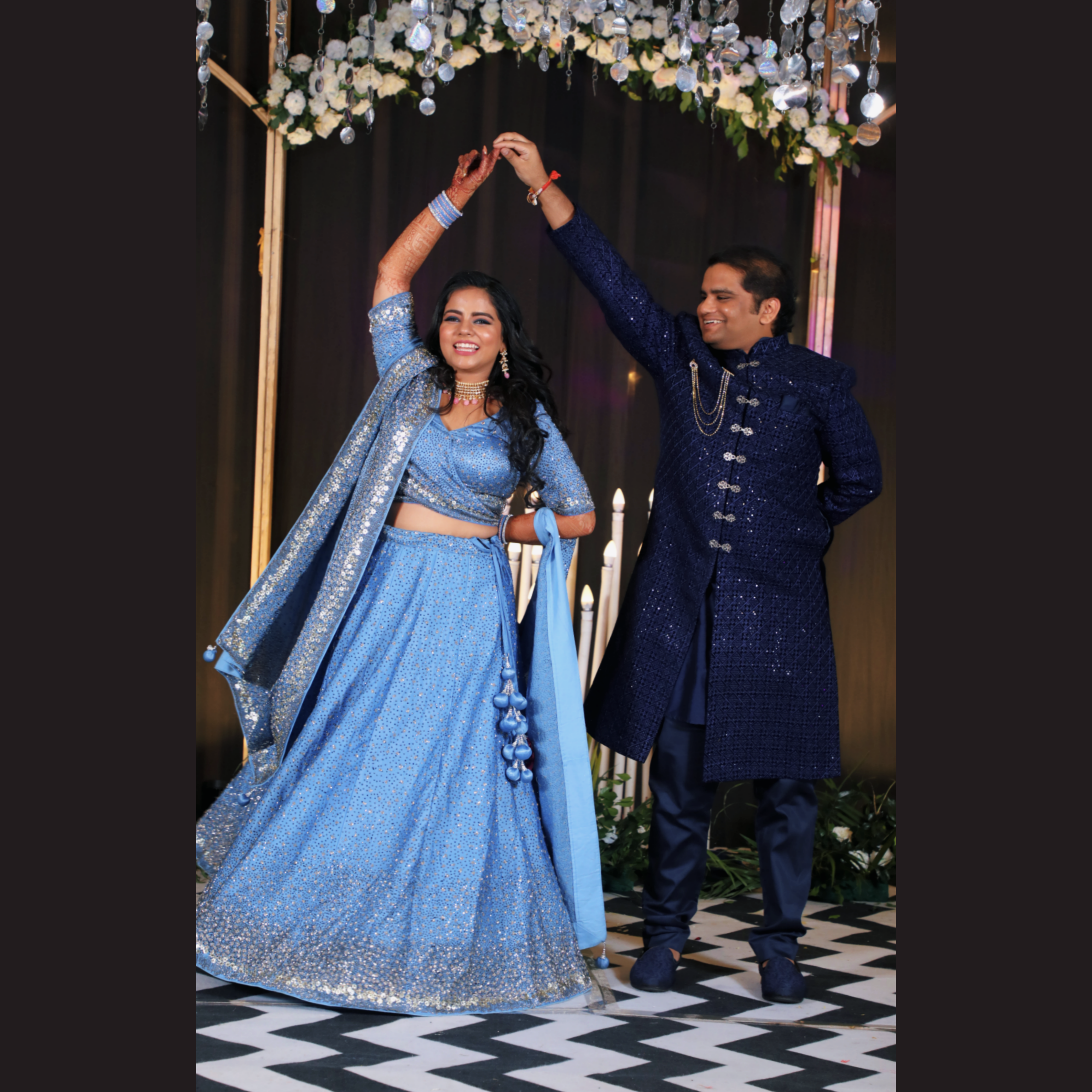 Our first dance.