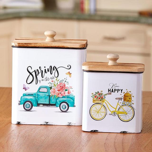 Bee Happy Canister