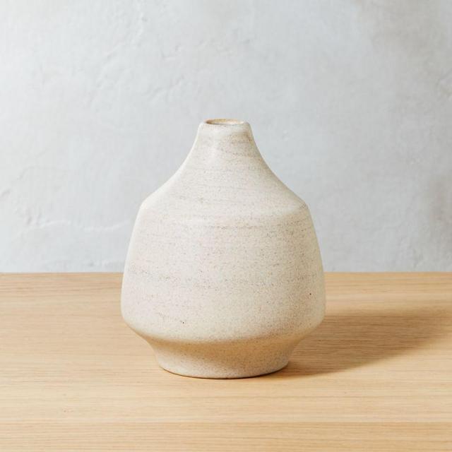 CB2 Lunar Ivory Vase