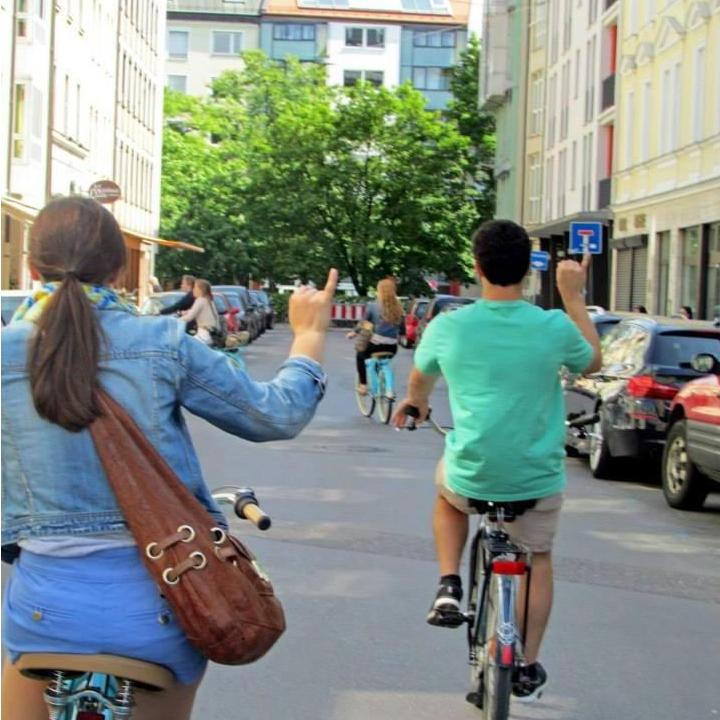 Biking with class in Munich