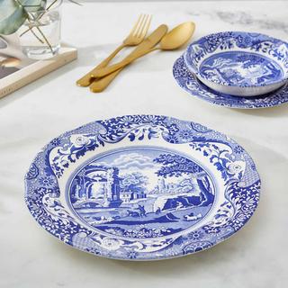 Blue Italian Dinner Plate, Set of 4