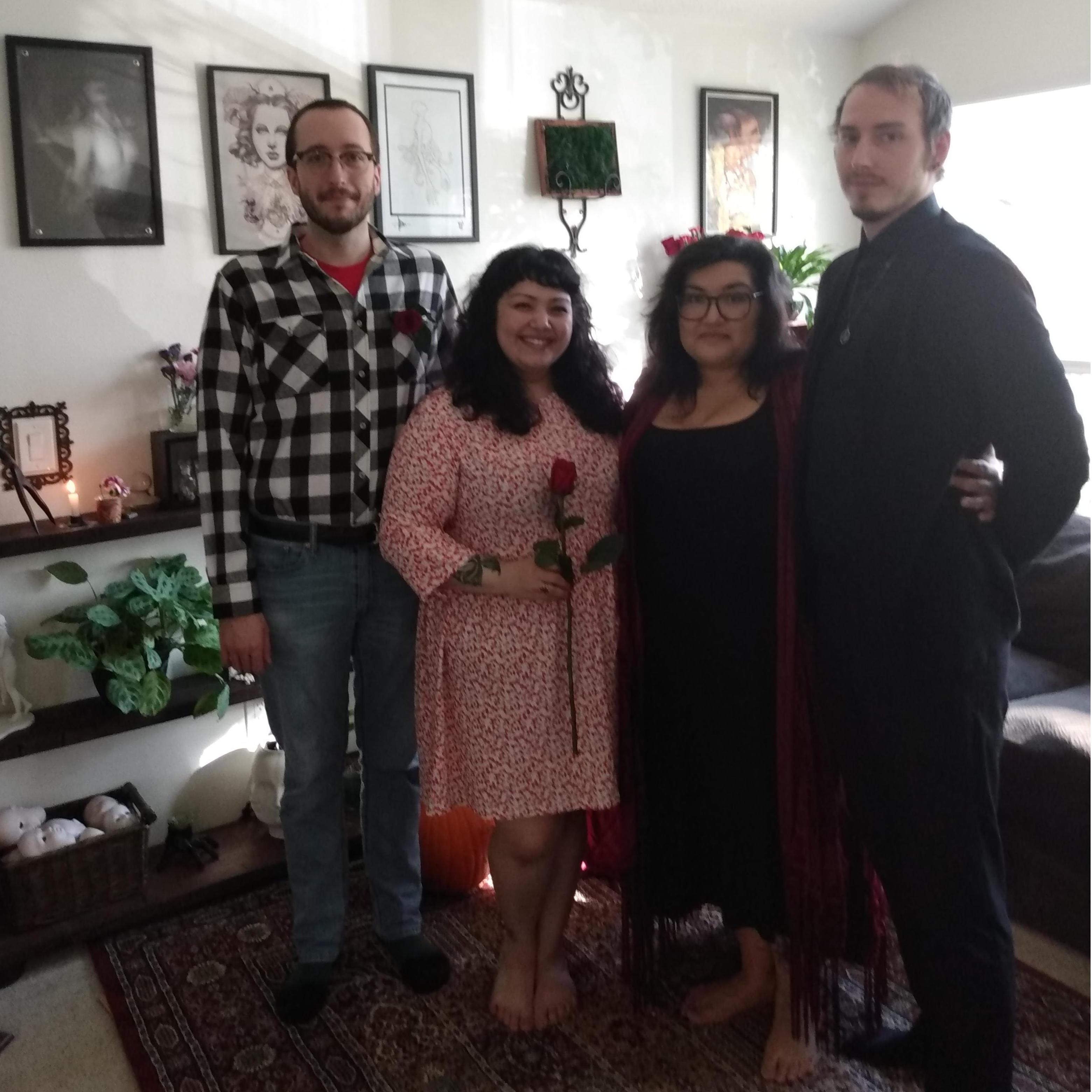Newlyweds with Raquel and Will