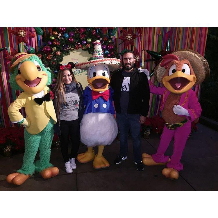 We celebrated the Anniversary of our first date in Mexican style at Disney!